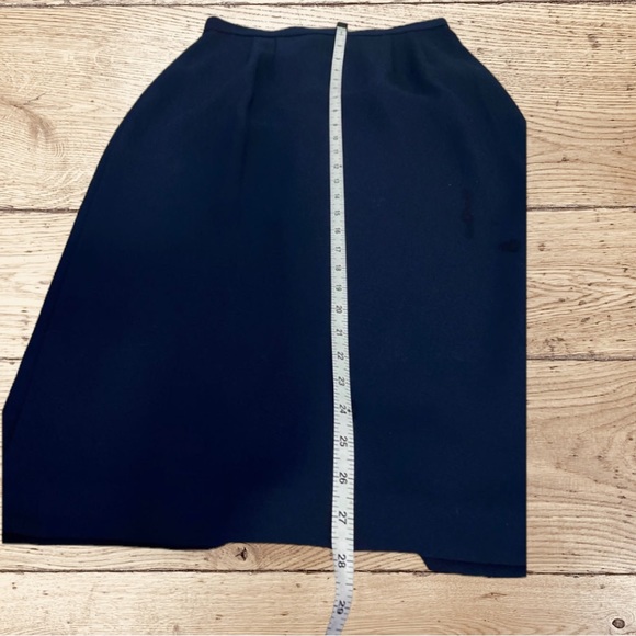 Vintage Adrianna Papell Navy Blazer & Skirt - Picture 6 of 14